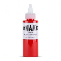 Тату краска Dynamic Colors Chinese Red - 120 мл морковно-красный